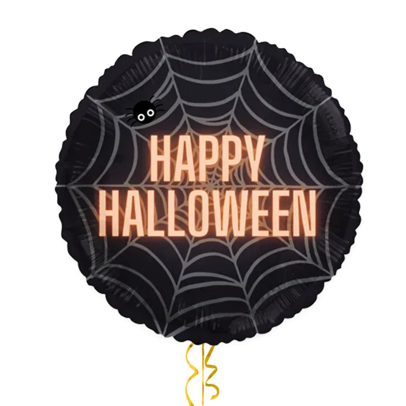 Spider Web Halloween Balloon Bouquet