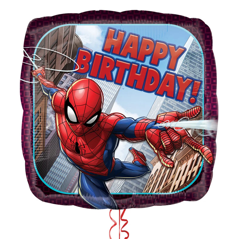 Spiderman Happy Birthday Balloon Bouquet