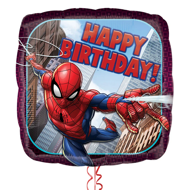 Spiderman Happy Birthday Balloon Bouquet