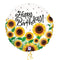 Sunflowers Happy Birthday Balloon Bouquet