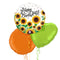 Sunflowers Happy Birthday Balloon Bouquet