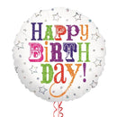 Happy Birthday Super Colours Balloon Bouquet