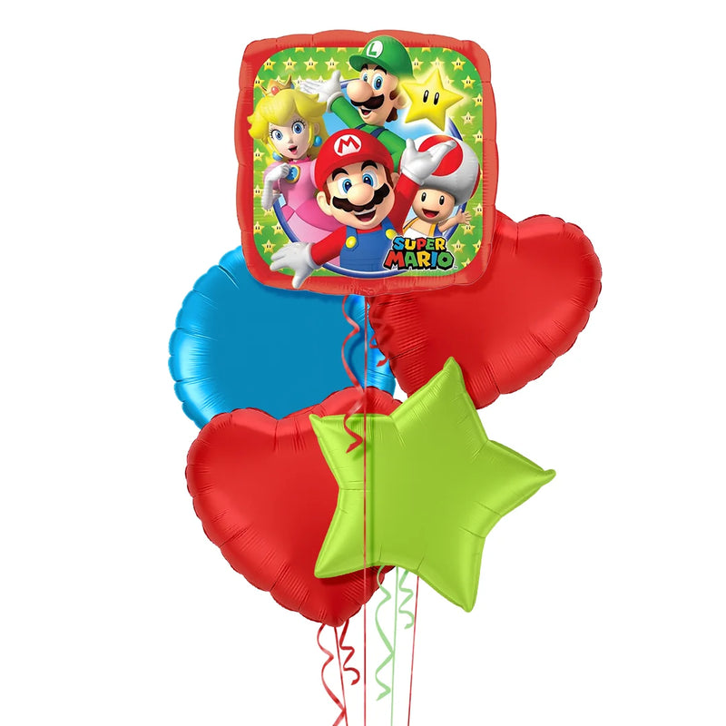 Super Mario and Friends Balloon Bouquet