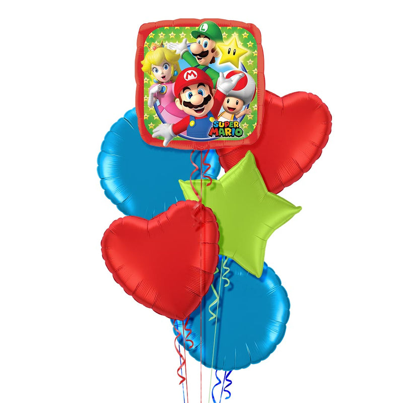 Super Mario and Friends Balloon Bouquet