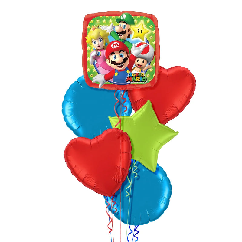 Super Mario and Friends Balloon Bouquet
