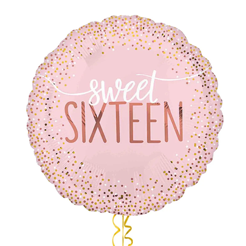 Sweet Sixteen Birthday Balloon Bouquet