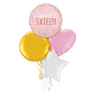 Sweet Sixteen Birthday Balloon Bouquet