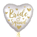 Team Bride Gold Themed Foil Balloon Bouquet