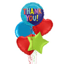 Thank You Colourful Balloon Bouquet