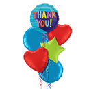 Thank You Colourful Balloon Bouquet