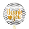 Thank You Cutest Gold Balloon Bouquet