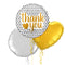 Thank You Cutest Gold Balloon Bouquet