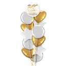 The Adventure Begins Graduation Foil Balloon Bouquet