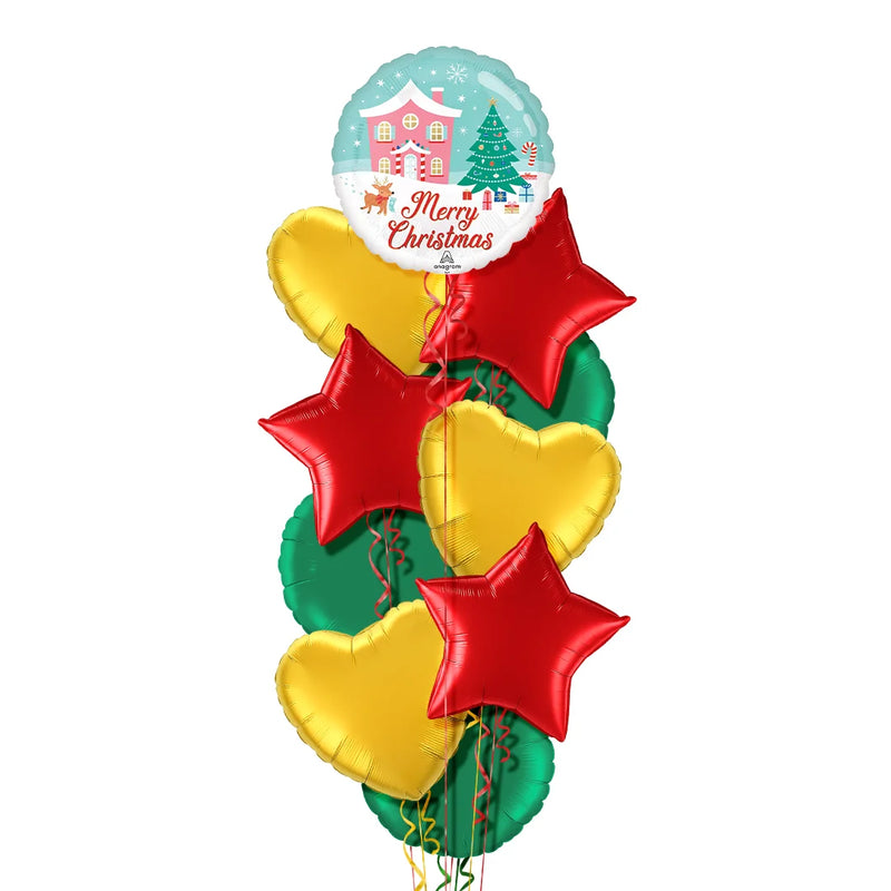 The Cutest Christmas Balloon Bouquet