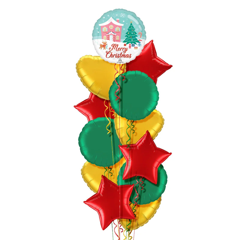 The Cutest Christmas Balloon Bouquet