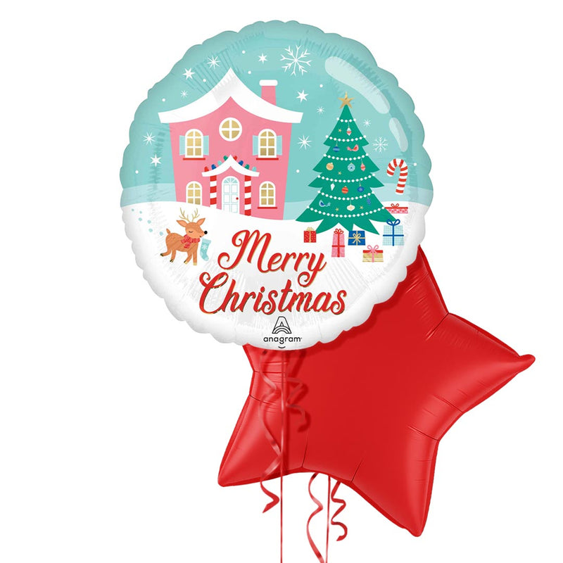 The Cutest Christmas Balloon Bouquet