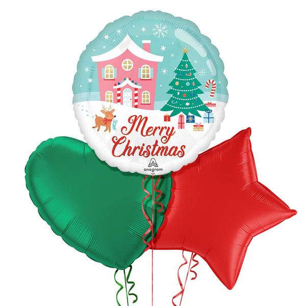 The Cutest Christmas Balloon Bouquet
