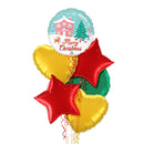 The Cutest Christmas Balloon Bouquet