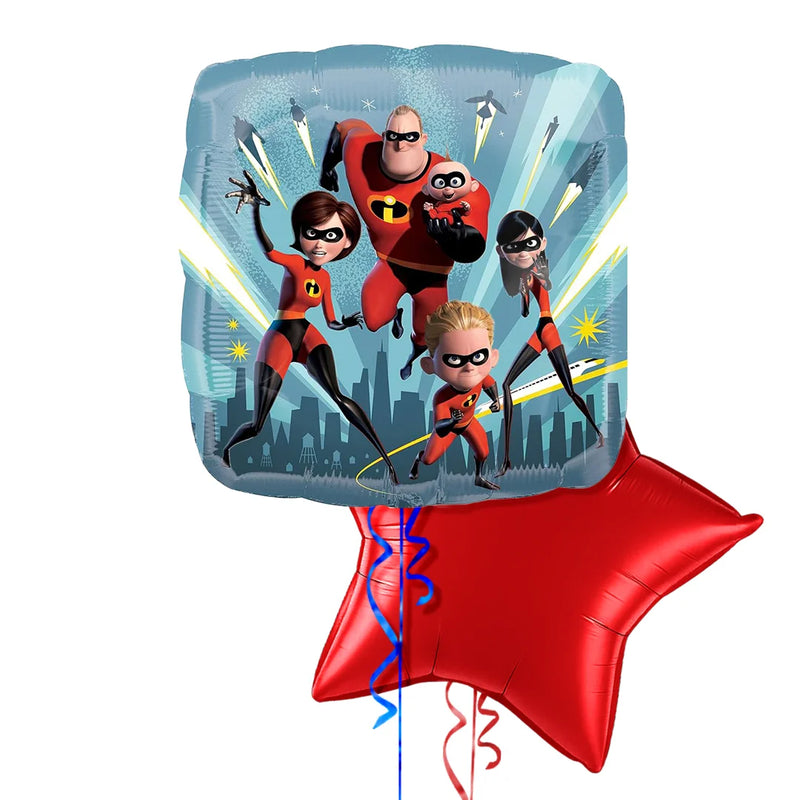The Incredibles Family Foil Balloon Bouquet