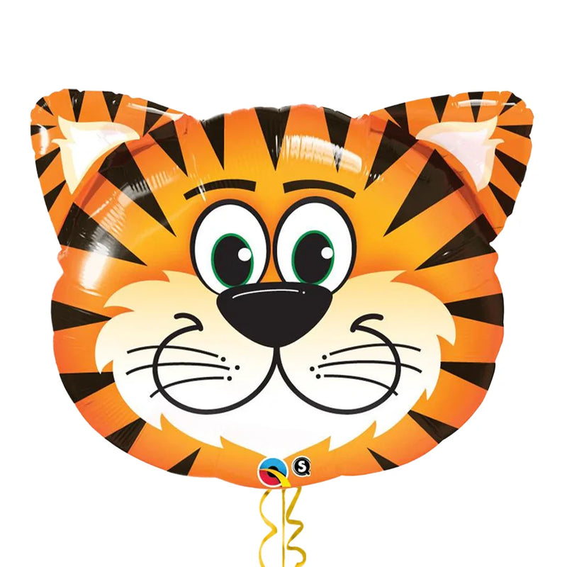 Tickled Tiger in Green Jungle Balloon Bouquet