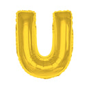 Any Gold Letter Super Shape Foil Balloon