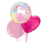Unicorn Happy Birthday Foil Balloon Bouquet