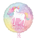 Unicorn Happy Birthday Foil Balloon Bouquet
