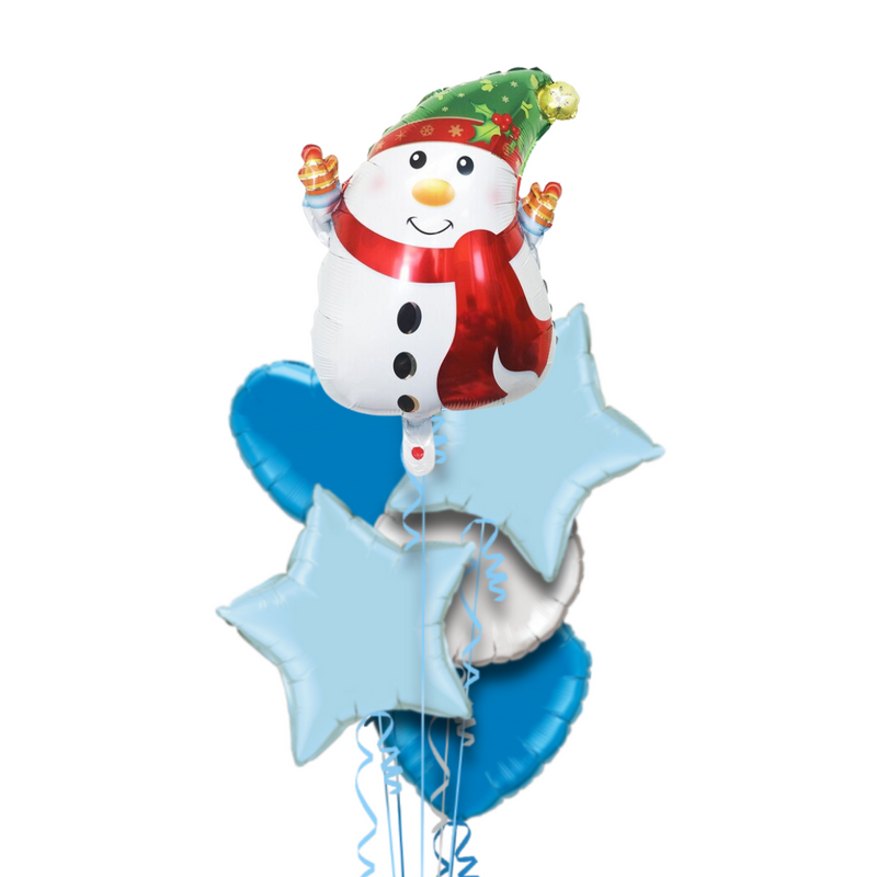 Silly Snowman Balloon Bouquet