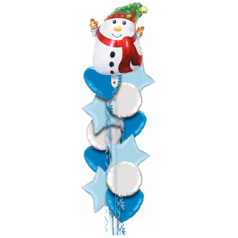 Silly Snowman Balloon Bouquet