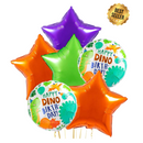 Happy Dino Birthday Mix Balloon Bouquet