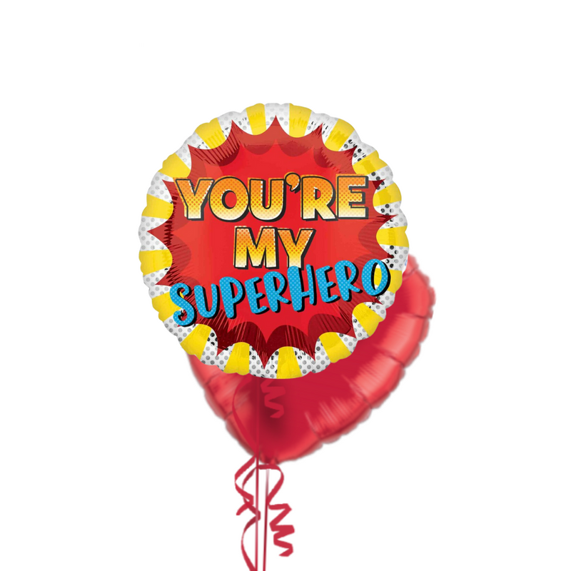 You're My Superhero Balloon Bouquet