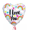 I Love You Rainbow Themed Balloon Bouquet