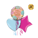 Happy Birthday Stay Fabulous Balloon Bouquet