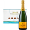 Veuve and Lindt Chocolates Gift Set