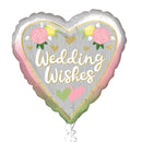 Wedding Wishes Flowers Balloon Bouquet