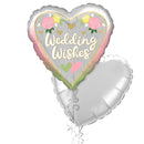 Wedding Wishes Flowers Balloon Bouquet