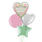 Wedding Wishes Flowers Balloon Bouquet