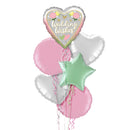 Wedding Wishes Flowers Balloon Bouquet