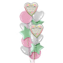 Wedding Wishes Flowers Balloon Bouquet