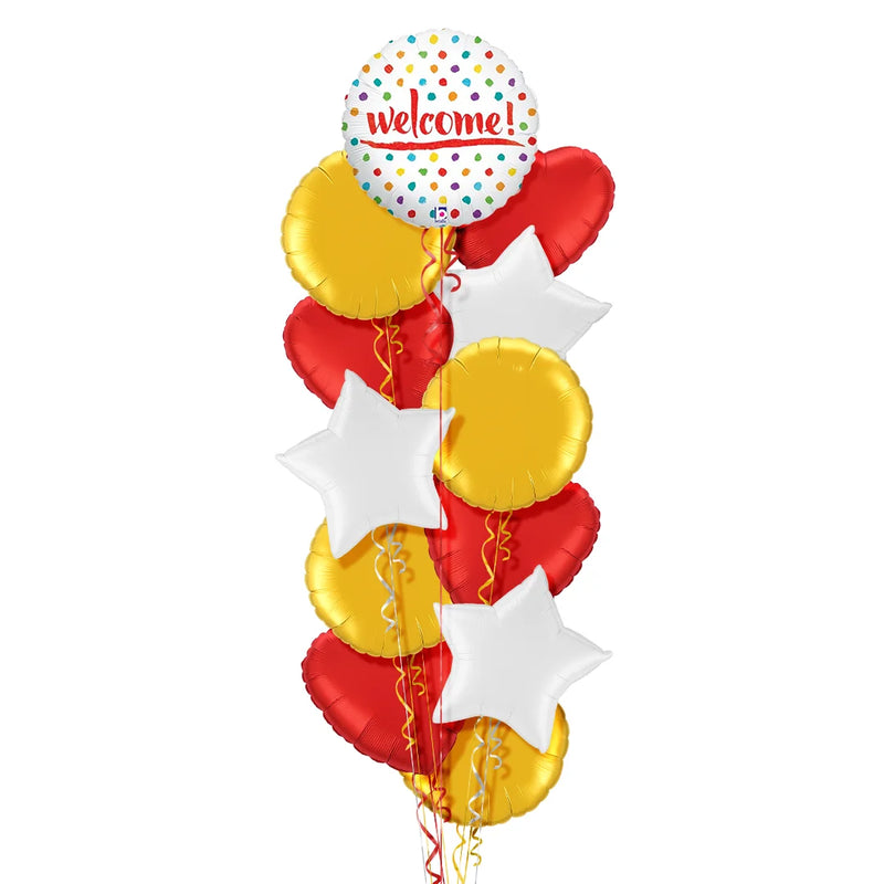 Welcome Dots Balloon Bouquet
