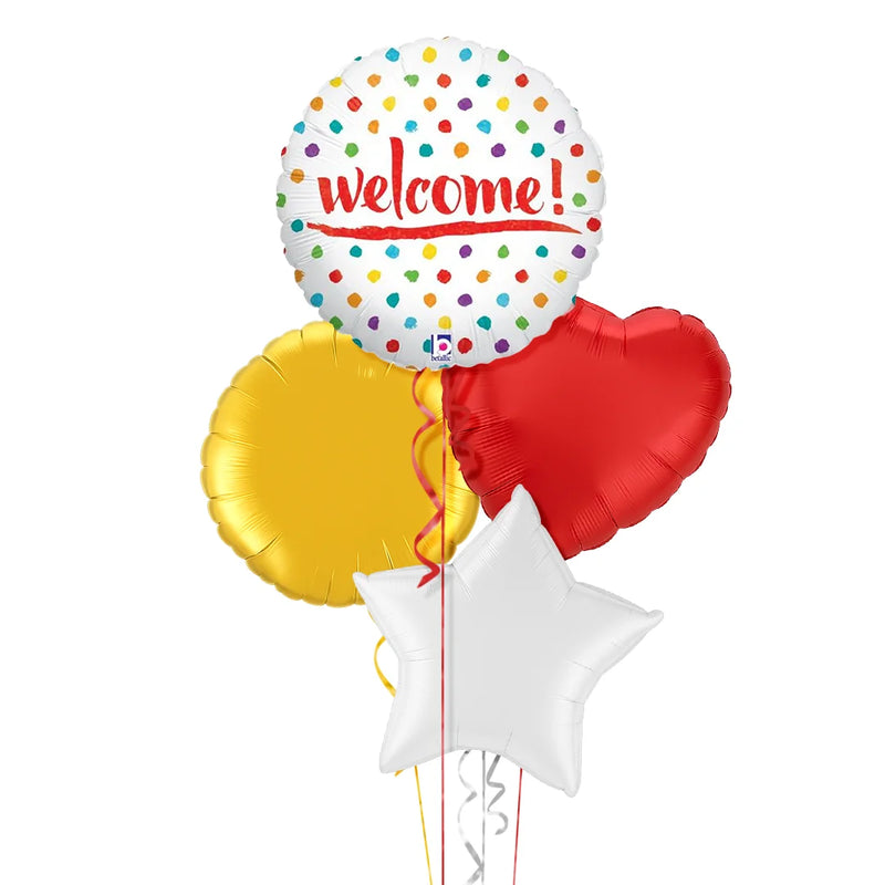 Welcome Dots Balloon Bouquet