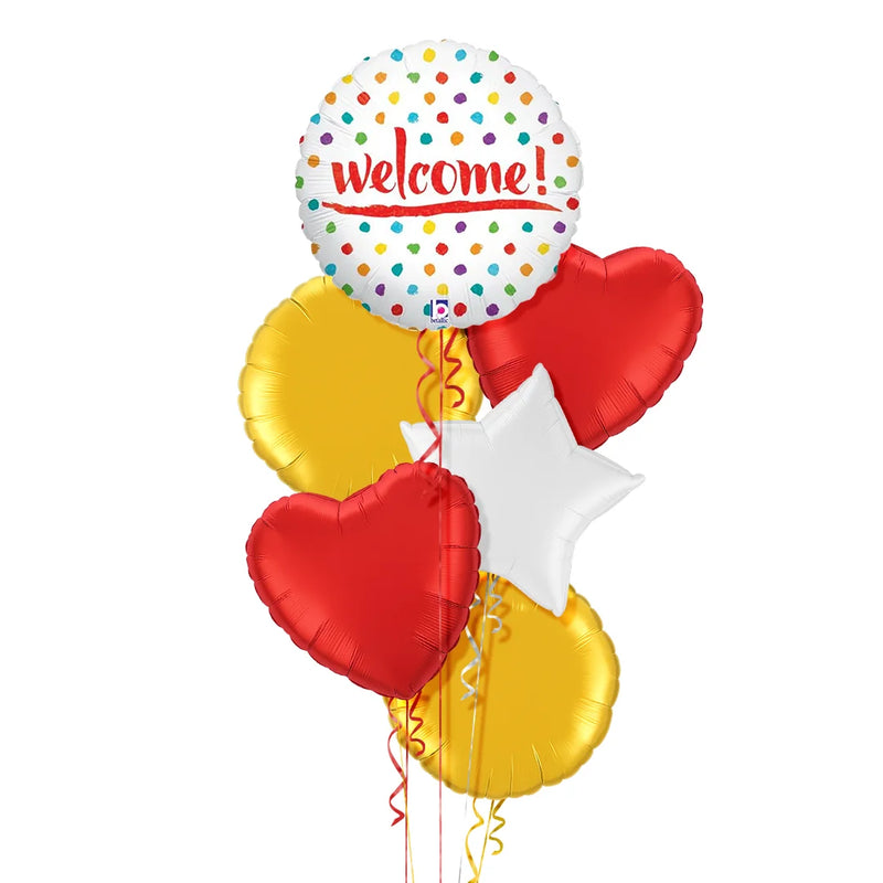 Welcome Dots Balloon Bouquet