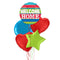 Welcome Home Colours Balloon Bouquet