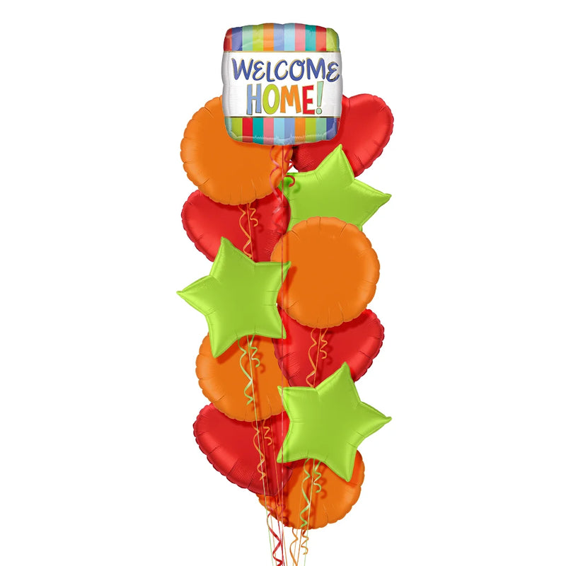 Welcome Home Stripes Balloon Bouquet
