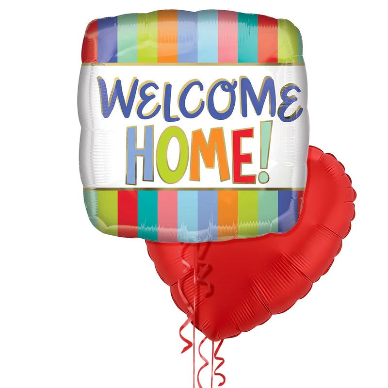 Welcome Home Stripes Balloon Bouquet