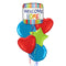 Welcome Home Stripes Balloon Bouquet
