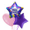 Well Done Purple Balloon Bouquet