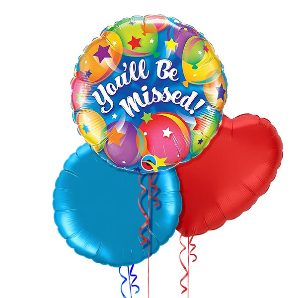 You'll be Missed Balloon Bouquet