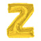 Any Gold Letter Super Shape Foil Balloon