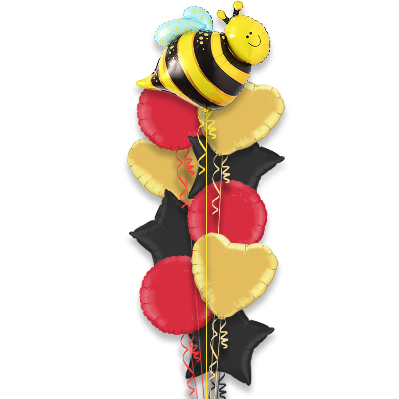 Buzzing Bumblebee Balloon Bouquet